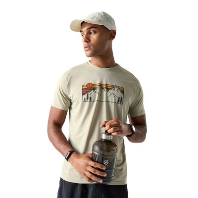 T-shirt motif/style pics montagneux TECH DARE 2B
