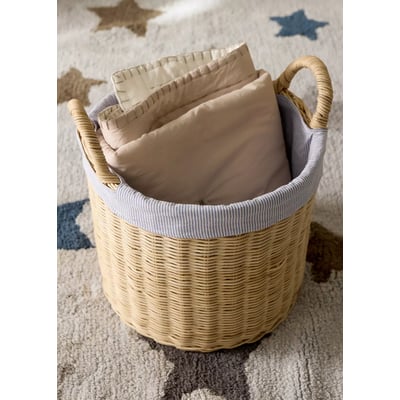 Panier en osier à anses MANGO HOME