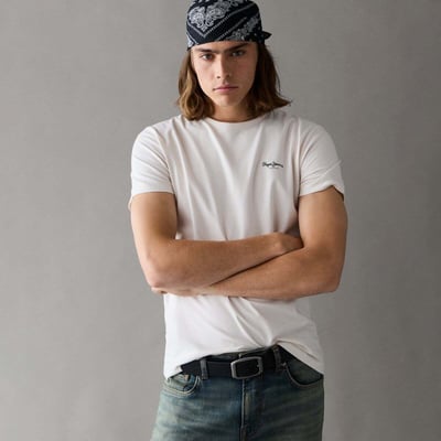 T-shirt manches courtes ORIGINAL BASIC PEPE JEANS