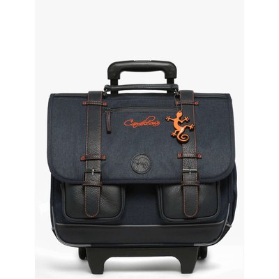 CARTABLE A ROULETTES 3 COMPARTIMENTS CAMELEON
