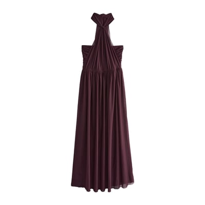 Robe longue en tulle multi-positions NEXT