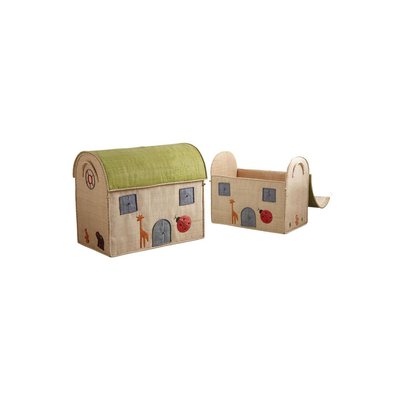 Coffres à jouets "Maison" (Lot de 2) AUBRY GASPARD