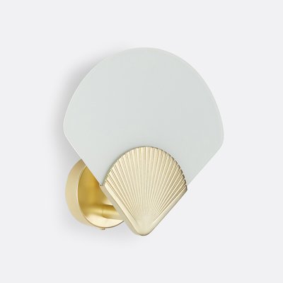 Alcance Opaline Glass & Brass Wall Light LA REDOUTE INTERIEURS