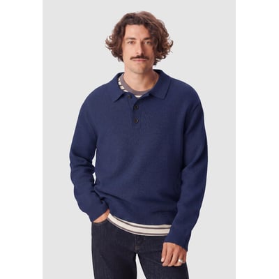 Pull col polo tricot IKKS