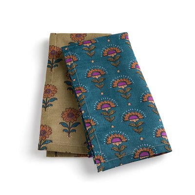 Serviettes de table voile de coton, Zephyr LA REDOUTE INTERIEURS