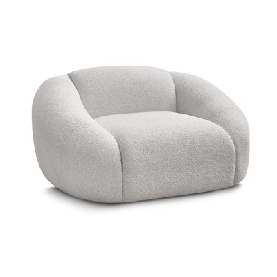 Fauteuil tissu bouclette, TINA BOBOCHIC