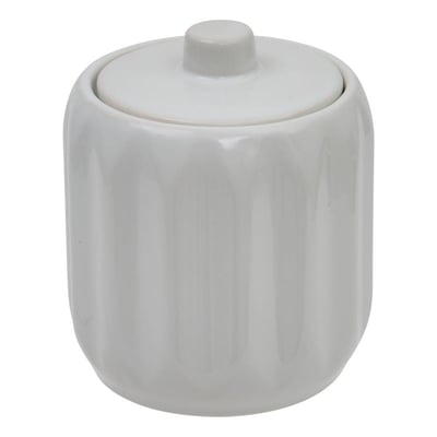 Pot à coton rond en grès COLORAMA 5FIVE SIMPLY SMART