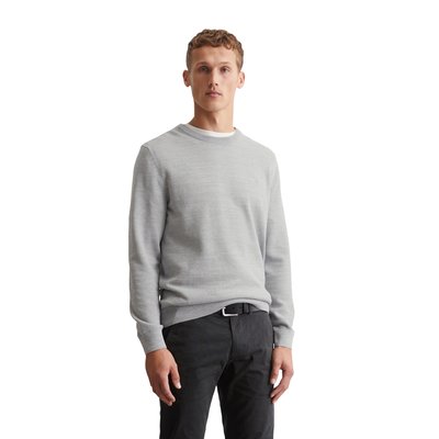 Pull-over regular avec une structure finement piquée MARC O'POLO
