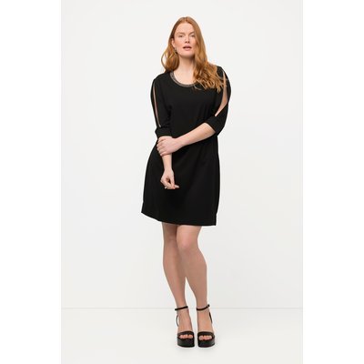 Robe midi. Liseré fantaisie. Silhouette en ULLA POPKEN