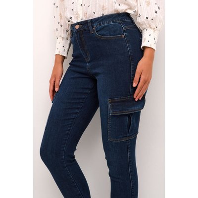 Jean Cargo KAsinem Coupe Slim Taille haute KAFFE