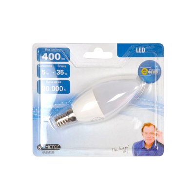 Ampoule a Led Flamme 5w DOUCEUR D'INTÉRIEUR