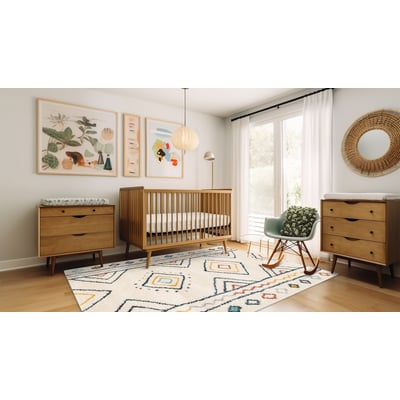 Tapis enfant doux et volumineux AZTEC AFK LIVING