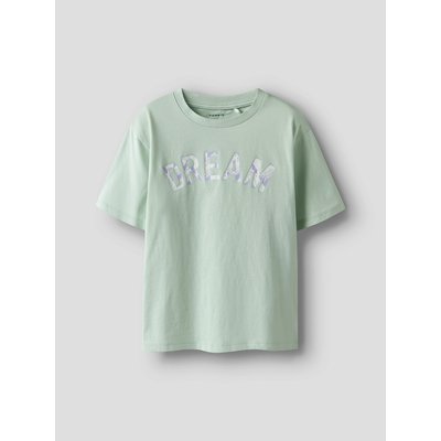 T-shirt maniche corte, scritta davanti NAME IT