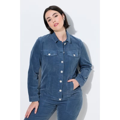Veste en velours côtelé, patte de boutonnage ULLA POPKEN