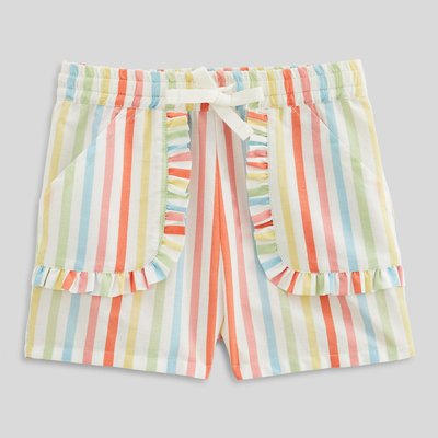 Short rayé avec poches fantaisies en coton BIO GOTS BOUT'CHOU
