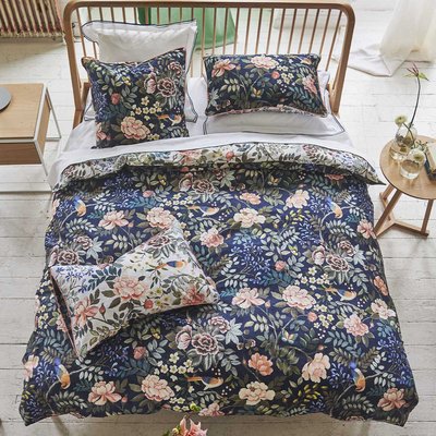 Housse de couette imprimée en satin de coton, PORCELAIN DE CHINE DESIGNERS GUILD