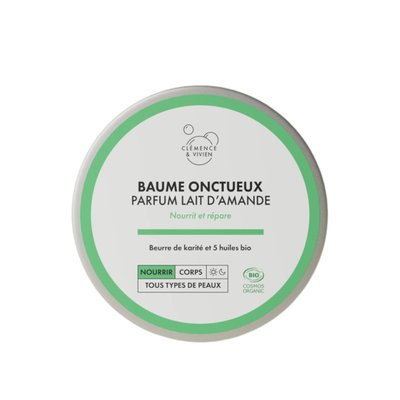 Baume onctueux Parfum Lait d'Amande (150 ml) CLEMENCE ET VIVIEN