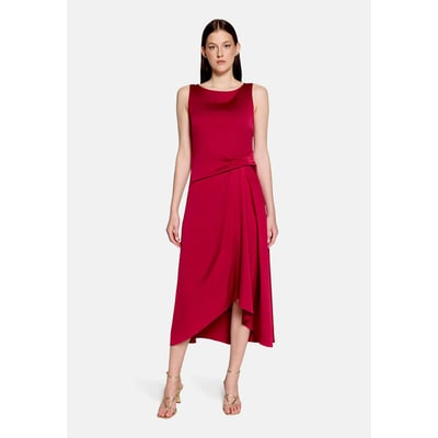 Robe de cocktail à fronce VERA MONT