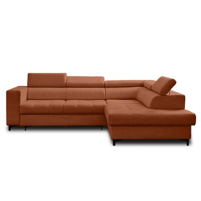 Canapé d'Angle Convertible en Tissu 5 places - OLINDA LISA DESIGN