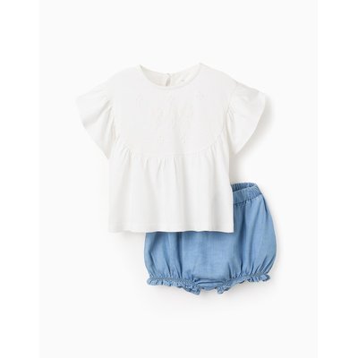 T-shirt + Short avec Volants ZIPPY