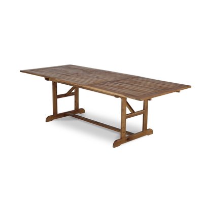 Table à manger, extensible, bois, JAVA DEFORA HOME