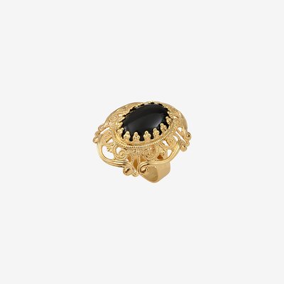 Bague ajustable plaquée or DUBARRY CAROLINE NAJMAN