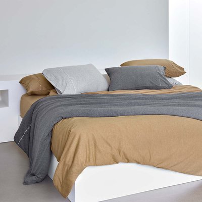 Housse de couette en coton modal ecru, BOSS SENSE BOSS HOME