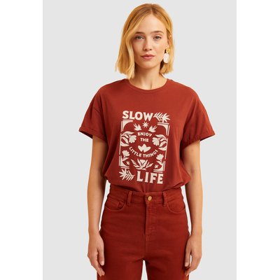Tee-shirt message velours floqué ICODE
