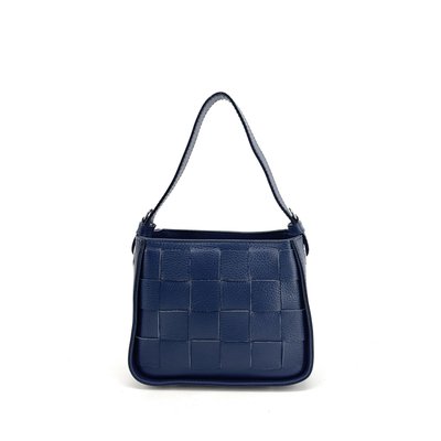 Mini-sac en cuir grainé tressé CHESSY OH MY BAG