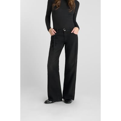 Jeans flare wide leg , longueur 34 LE TEMPS DES CERISES