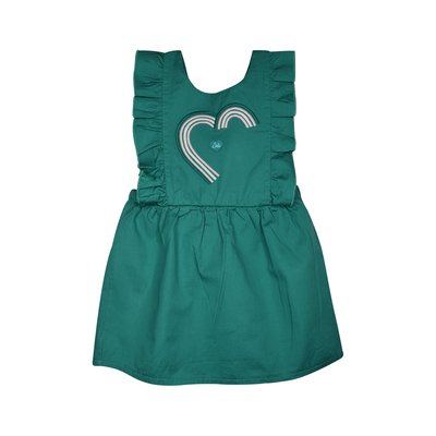 Robe lauraleen twill sans manches enfant SUCRE D'ORGE