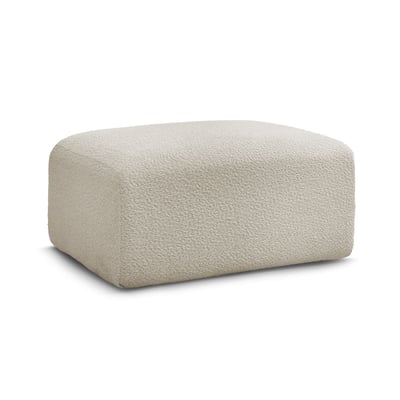 Pouf tissu bouclette, TINA BOBOCHIC