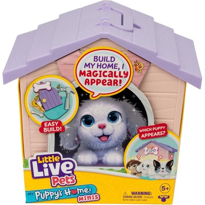 Set de jeu peluche et niche. Révélation surprise MOOSE