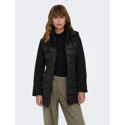 Mid-Length Padded Jacket with Hood ONLY