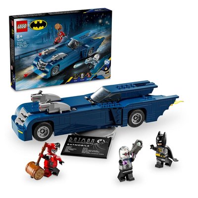 76274 Batman avec la batmobile contre harley quinn et mr. freeze ® DC Comics Super Heroes LEGO