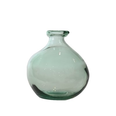 Vase dame-jeanne en verre recyclé h 18 cm SCANDIC SENSEI MAISON