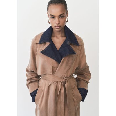 Trench Lyocell ceinture MANGO