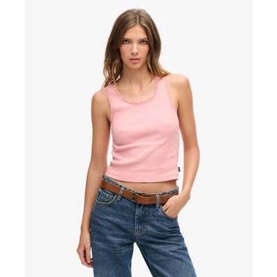 Débardeur à liseré en dentelle Vintage Athletic Essentials SUPERDRY