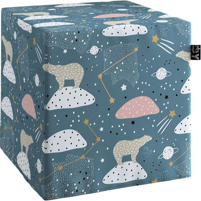 Pouf cube en coton, Magic RECOLLECTION