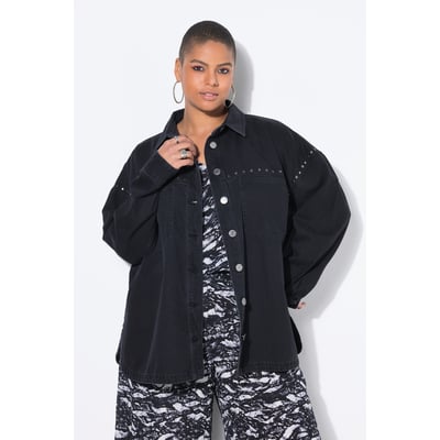 Chemise en jean oversize. Rivets fantaisie STUDIO UNTOLD
