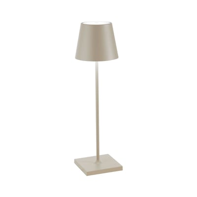 Lampe à poser poldina pro beige ZAFFERANO