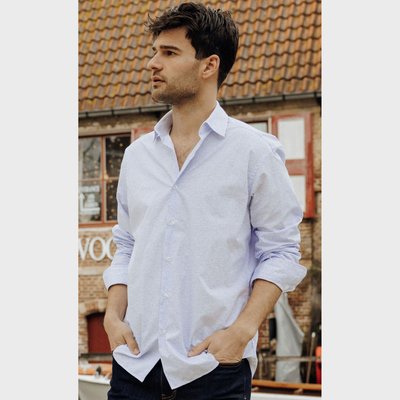 Chemise Regular fit imprimé fleurs  es ACROSS