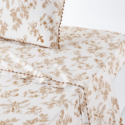 Drap plat coton lavé, Granadille LA REDOUTE INTERIEURS
