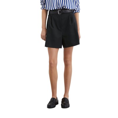 Short tailored en mélange de polyester et de laine vierge MARC O'POLO
