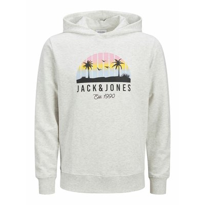Sweat à capuche à imprimé JACK & JONES