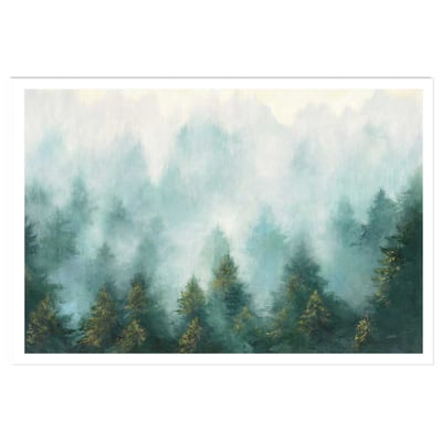 Affiche Brume sur la forêt HEXOA