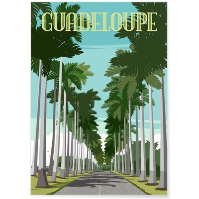 Affiche Guadeloupe L'AFFICHERIE