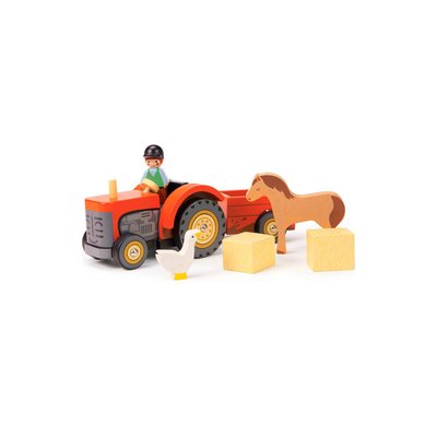 Tracteur de basse-cour TENDER LEAF TOYS
