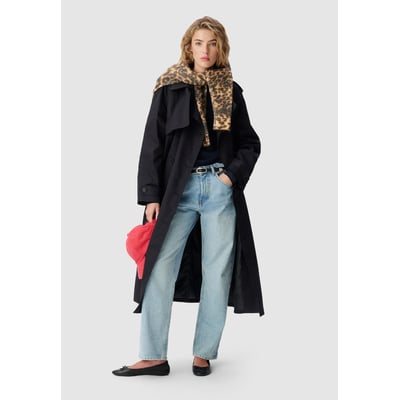 Trench long boutonnage croisé LEA IKKS