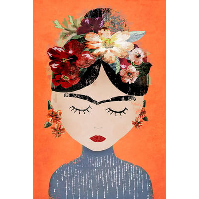 Tableau art frida orange HEXOA
